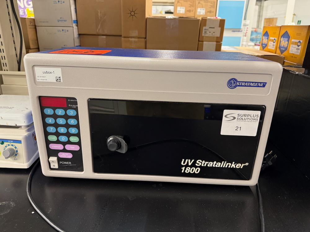 Image of Stratagene UV Stratalinker 1800